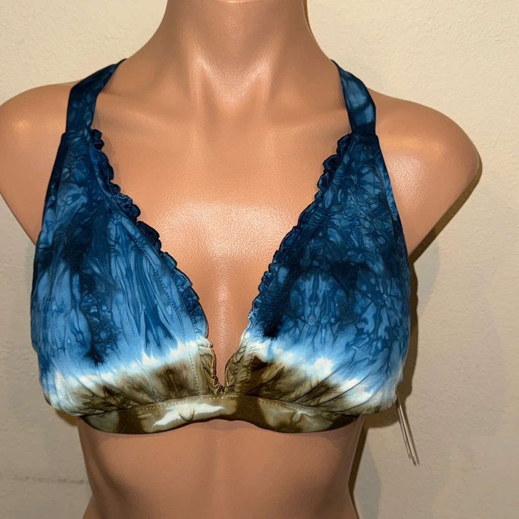 Nwt Lucky Brand Bikini Top Bra Size D Cup Or Dd Cup
